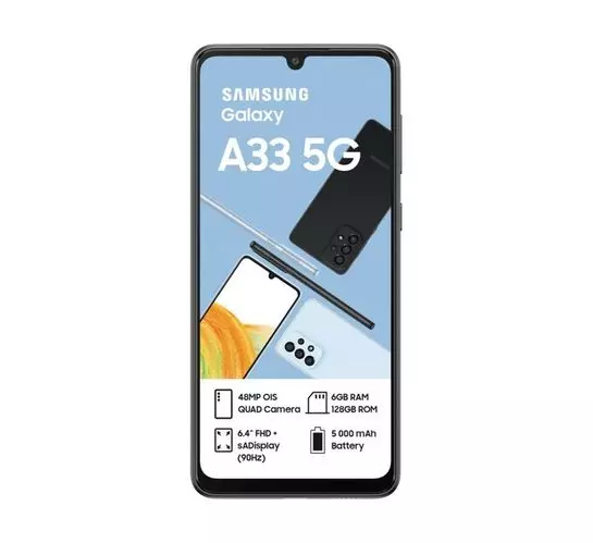 Samsung 128GB Galaxy A33 5G Dual Sim Awesome Black Samsung 128GB Galaxy A33 5G Dual Sim Awesome Black