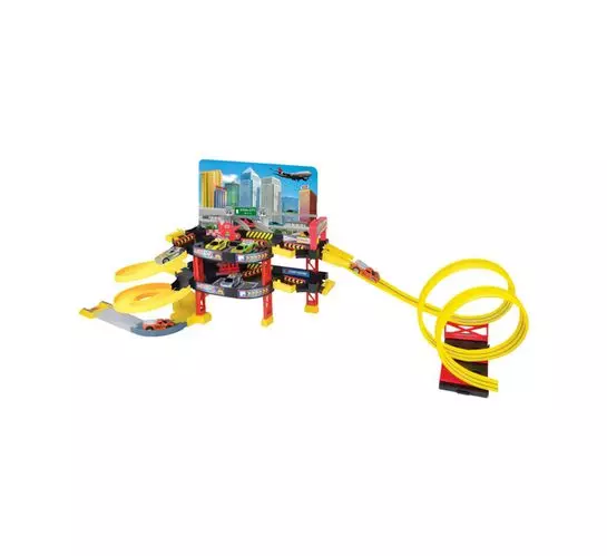 Motormax Speedway Stunt Garage Playset