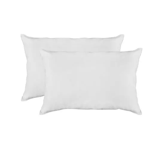 Primaries Hollow Fibre Std pillow twinpack