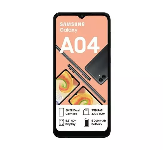 Samsung 32GB Galaxy A04 Dual Sim Network Locked Black