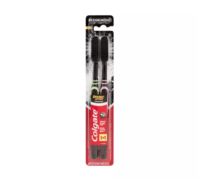 Colgate CTBM DA Charcoal LH M 2PK ()
