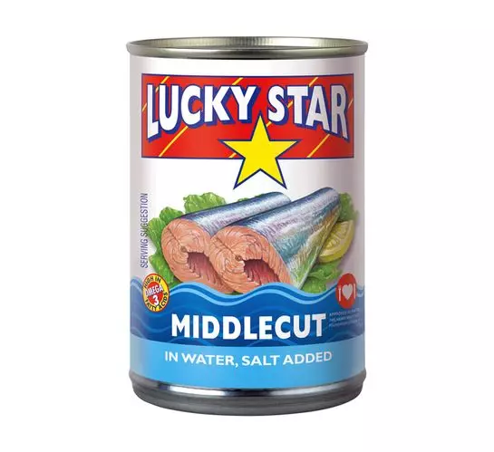 Lucky Star Middlecut Pilchards (1x425g)