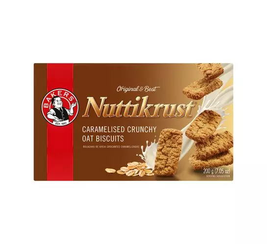 Bakers Nuttikrust Biscuits (12x200g) Bakers Nuttikrust Biscuits (12x200g)