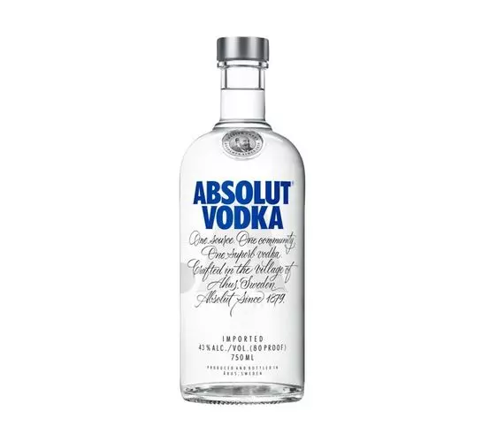 Absolut Imported Blue Vodka (12x750ml)