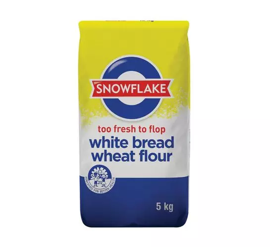 Snowflake White Bread Wheat Flour (4x5kg) Snowflake White Bread Wheat Flour (4x5kg)
