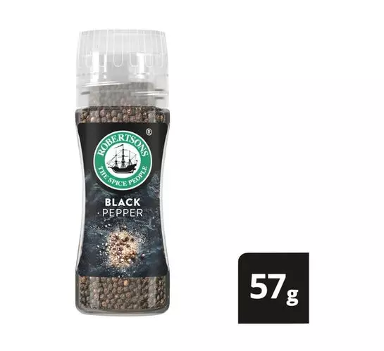 Robertsons Pepper Corn Grinder (10x100ml) Robertsons Pepper Corn Grinder (10x100ml)