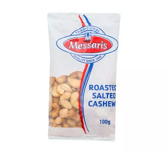 Messaris Cashew Nuts Salted (1x100g) Messaris Cashew Nuts Salted (1x100g)