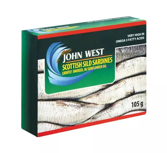 John West Sardines Slid Oil (48x105g) John West Sardines Slid Oil (48x105g)