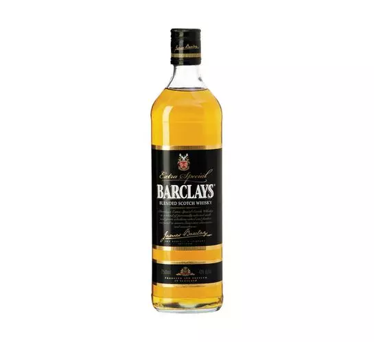 Barclays Scotch Whisky (12x750ml)