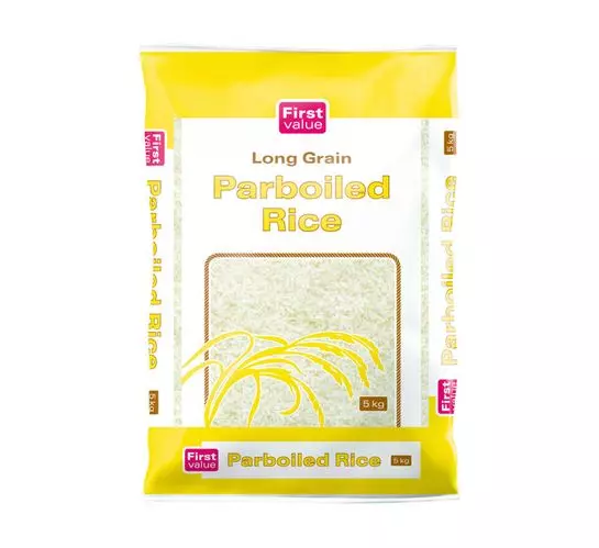First Value Parboiled Rice (1x5kg)