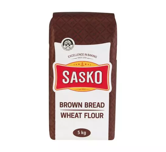 Sasko Brown Bread Wheat Flour (4x5kg) Sasko Brown Bread Wheat Flour (4x5kg)
