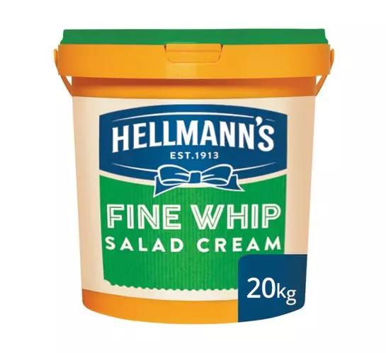 Hellmann's Fine Whip Salad Cream (1x20kg)