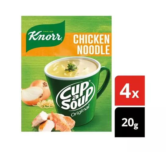 Knorr Cup A Soup Regular Chicken Noodle (1x10)