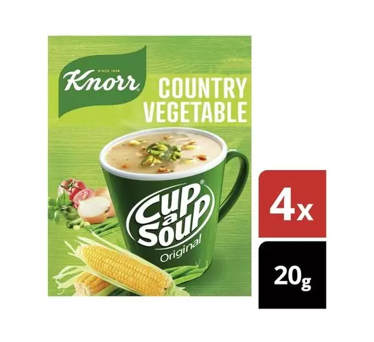 Knorr Cup A Soup Regular Country Veg (1x10)