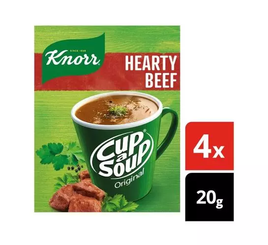 Knorr Cup A Soup Regular Harty Beef (1x10) Knorr Cup A Soup Regular Harty Beef (1x10)