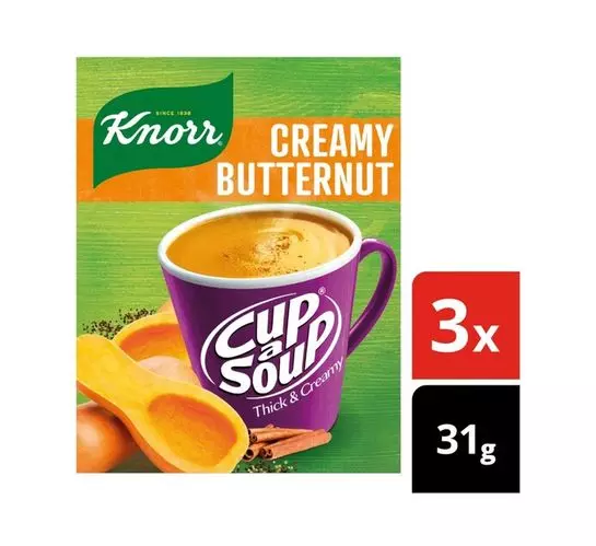 Knorr Cup A Soup Thick N Creamy Butternut (4x10)