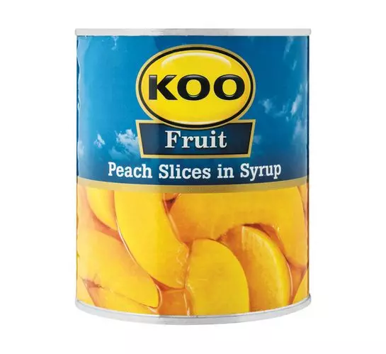 KOO Peach Sliced (1x825g)