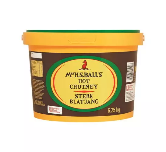 Mrs Ball's Chutney Hot (1x6.25kg) Mrs Ball's Chutney Hot (1x6.25kg)