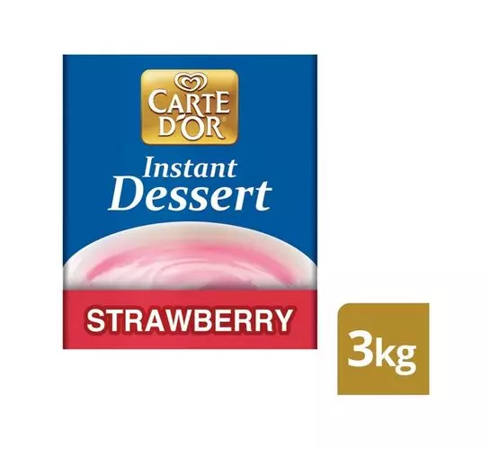 Carte D'or Instant Dessert Strawberry (1x3kg) Carte D'or Instant Dessert Strawberry (1x3kg)