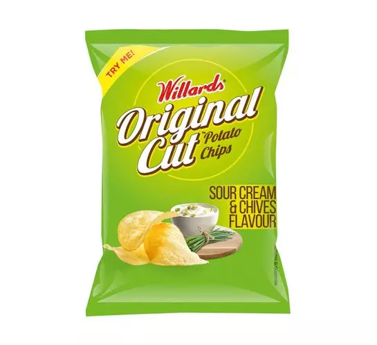 Willards Straight Cut Potato Chips (All Variants) (18x125g) Willards Straight Cut Potato Chips (All Variants) (18x125g)