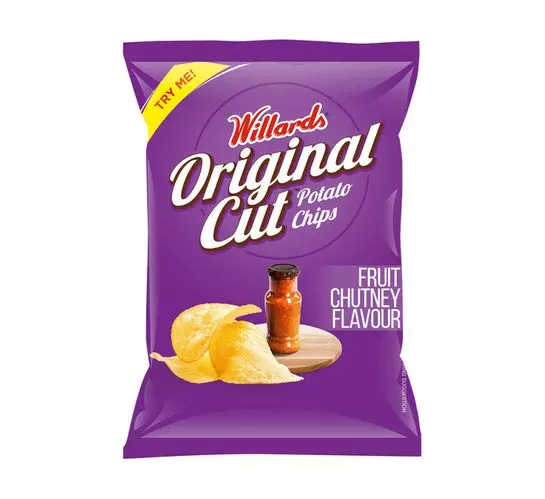 Willards Straight Cut Potato Chips Chutney (1x125g) Willards Straight Cut Potato Chips Chutney (1x125g)