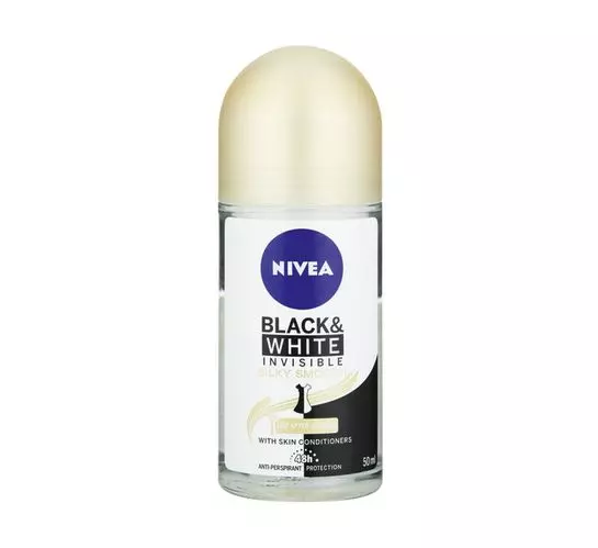 Nivea Roll-On Black&White Silky Smooth (1 x 50ml) Nivea Roll-On Black&White Silky Smooth (1 x 50ml)