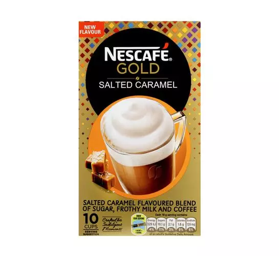 Nescafé Cappuccino Sachets Salted Caramel Latte (100x18g)