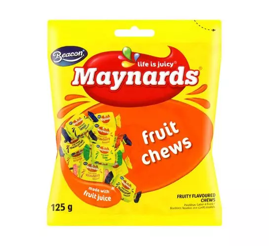 Beacon Gums & Jellies Fruit Chews (1x125g) Beacon Gums & Jellies Fruit Chews (1x125g)