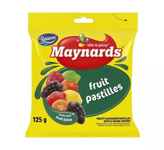 Beacon Gums & Jellies Fruit Pastilles (1x125g)