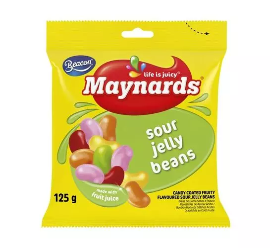 Beacon Gums & Jellies Sour Jelly Beans (24x125g)
