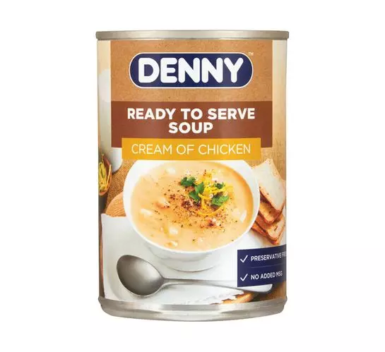 Denny Heat And Serve Soups Cream Of Chicken (1x400g) Denny Heat And Serve Soups Cream Of Chicken (1x400g)