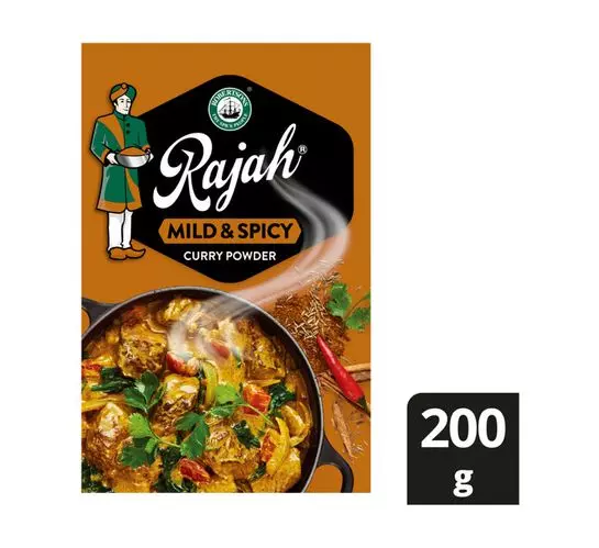 Rajah Curry Powder Mild & Spicy (10x200g)