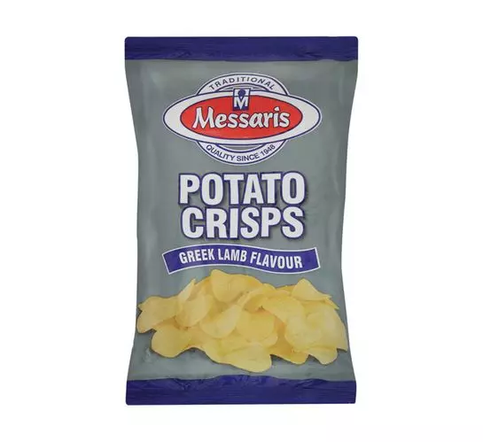 Messaris Potato Chips Greek Lamb (1x125g) Messaris Potato Chips Greek Lamb (1x125g)