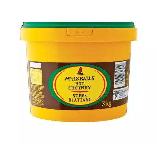Mrs Ball's Chutney Hot (4x3kg)