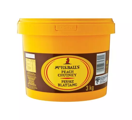 Mrs Ball's Chutney Peach (1x3kg) Mrs Ball's Chutney Peach (1x3kg)