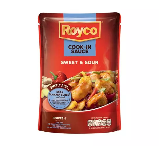 Royco Cook in Sauce Sweet & Sour (8x415g) Royco Cook in Sauce Sweet & Sour (8x415g)