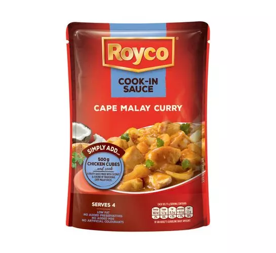 Royco Cook in Sauce Cape Malay Curry (8x415g)