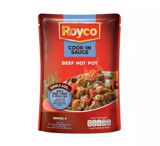 Royco Cook in Sauce Beef Hot Pot (1x415g) Royco Cook in Sauce Beef Hot Pot (1x415g)