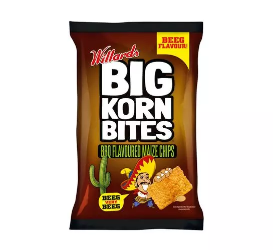 Willards Big Korn Bites BBQ (1x120g)
