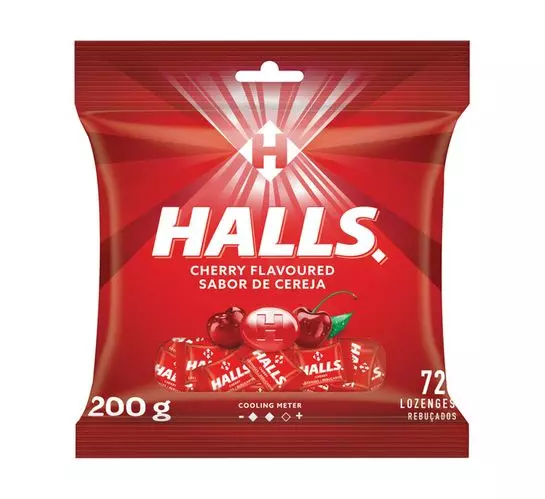 Halls Lozenges Bag Cherry (48x72's) Halls Lozenges Bag Cherry (48x72's)