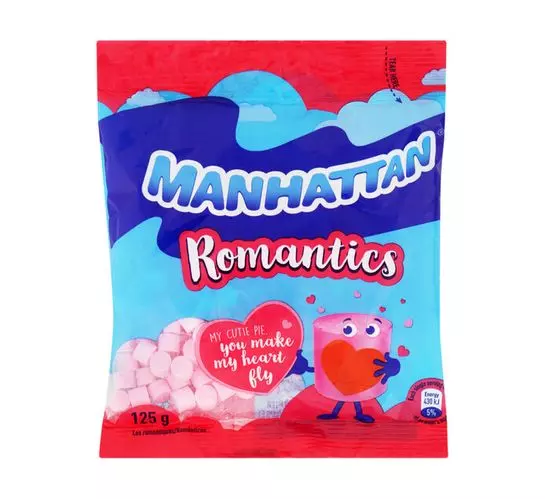 Manhattan Gums & Jellies Romantics (24x125g)