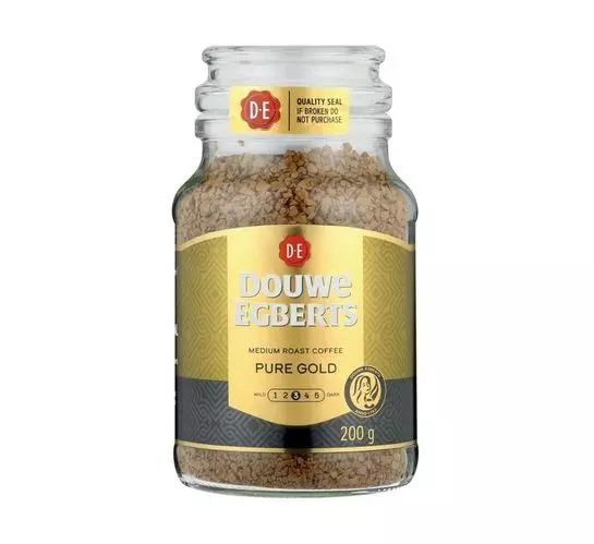 Douwe Egberts Instant Coffee Pure Gold (6x200g) Douwe Egberts Instant Coffee Pure Gold (6x200g)