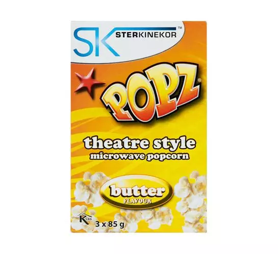 Ster Kinekor Microwave Popcorn Butter (12x3 x 85g)