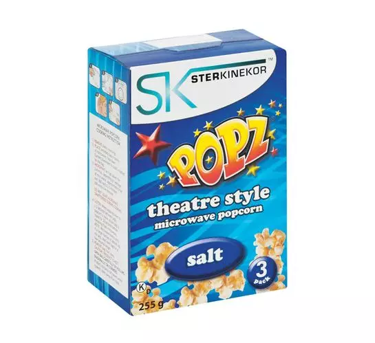 Ster Kinekor Microwave Popcorn Salt (12x3 x 85g)