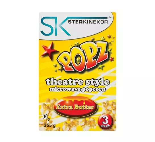 Ster Kinekor Microwave Popcorn Extra Butter (3x85g) Ster Kinekor Microwave Popcorn Extra Butter (3x85g)