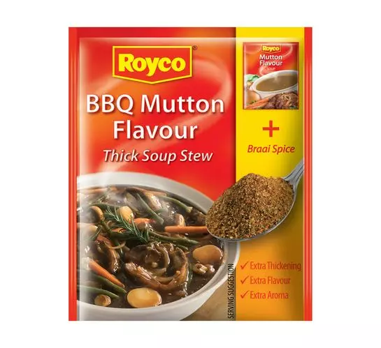 Royco Soup Stew Mix Barbeque Mutton (24x50g) Royco Soup Stew Mix Barbeque Mutton (24x50g)