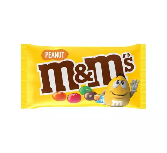 M & M's Chocolate Coated Sweets Peanuts (24x45g)