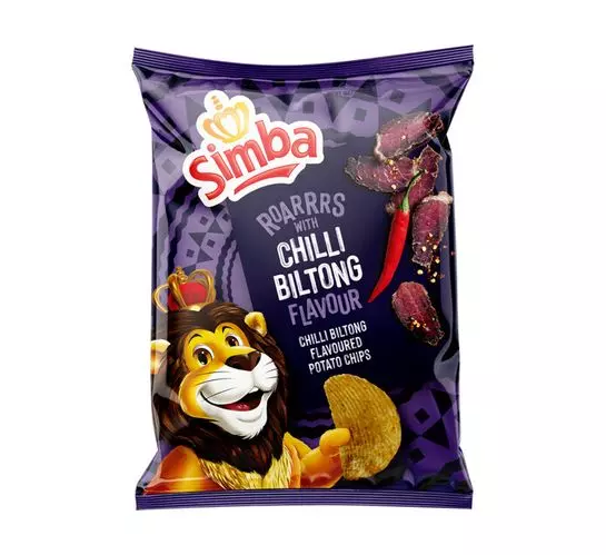 Simba Potato Chips CHILLI BILTONG (1x36g)