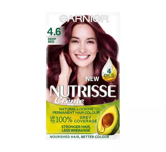 Garnier Nutrisse Hair Colour 4.6 Deep Red (1 x 1's) Garnier Nutrisse Hair Colour 4.6 Deep Red (1 x 1's)