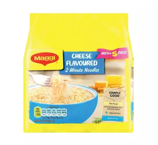 Maggi 2-Minute Instant Noodles Cheese (12x5 x 73g) Maggi 2-Minute Instant Noodles Cheese (12x5 x 73g)
